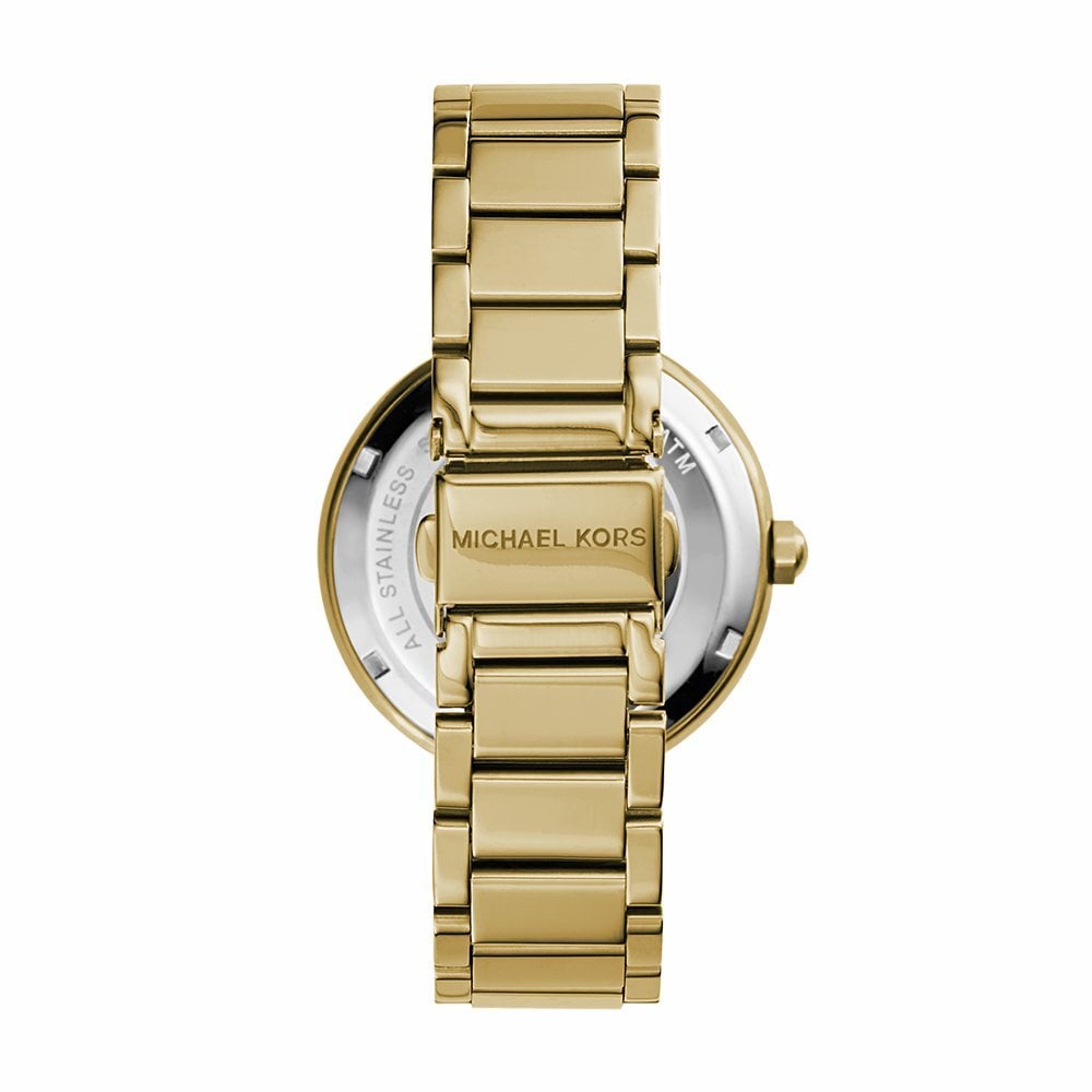 Michael Kors MK5784 Ladies Parker Yellow Gold Watch - Image 2