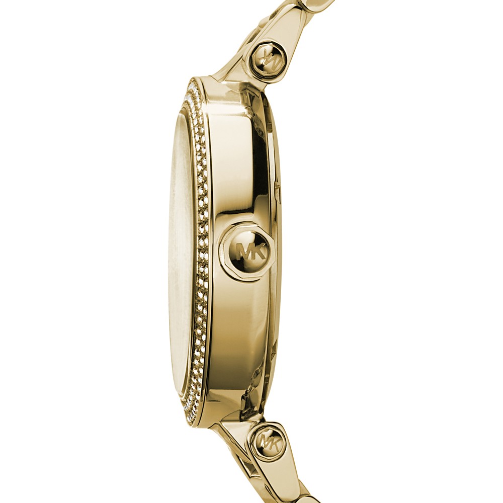 Michael Kors MK5784 Ladies Parker Yellow Gold Watch - Image 3